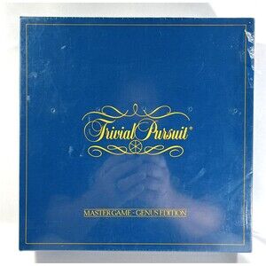 1981 Original Trivial Pursuit Master Factory Sealed Game Genus Edition NEW No. 7